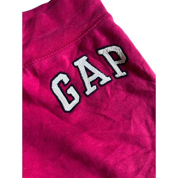 Gap Womens Y2K Wide Leg Logo Sweatpants Size XL Pink Drawstring Loungewear Cozy - Picture 3 of 8